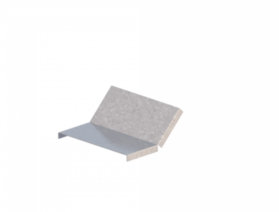 Крышка лотка углового вертикального вверх ЛМсК-45В 200-1,2ц УТ2,5