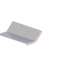 Крышка лотка углового вертикального вверх ЛМсК-45В 300-1,0ц УТ2,5