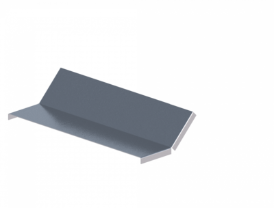 Крышка лотка углового вертикального вверх ЛМсК-45В 500-0,7ц УТ1,5