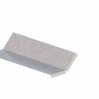 Крышка лотка углового вертикального вверх ЛМсК-45В 600-1,0ц УТ2,5