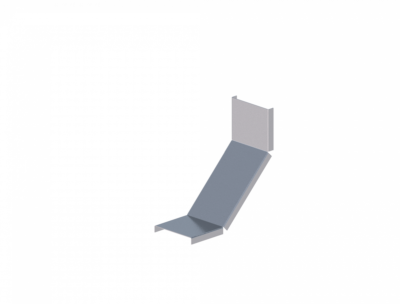 Крышка лотка углового вертикального вверх ЛМсК-90В 100-1,5ц УТ1,5