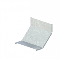 Крышка лотка углового вертикального вверх ЛМсК-90В 300-1,2ц УТ2,5