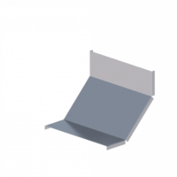 Крышка лотка углового вертикального вверх ЛМсК-90В 300-1,5ц УТ1,5