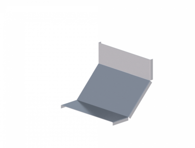 Крышка лотка углового вертикального вверх ЛМсК-90В 300-1,5ц УТ1,5