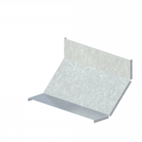 Крышка лотка углового вертикального вверх ЛМсК-90В 400-1,0ц УТ2,5