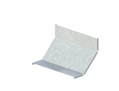 Крышка лотка углового вертикального вверх ЛМсК-90В 500-0,7ц УТ2,5