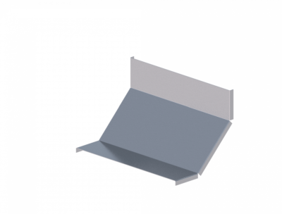 Крышка лотка углового вертикального вверх ЛМсК-90В 500-1,0ц УТ1,5