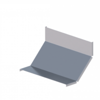 Крышка лотка углового вертикального вверх ЛМсК-90В 500-1,5ц УТ1,5