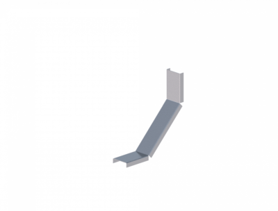 Крышка лотка углового вертикального вверх ЛМсК-90В 50-1,0ц УТ1,5