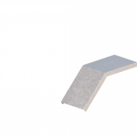 Крышка лотка углового вертикального вниз ЛМсК-45Н 100-1,2ц УТ2,5