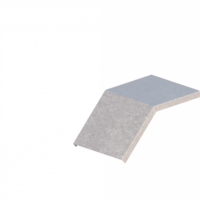 Крышка лотка углового вертикального вниз ЛМсК-45Н 150-1,0ц УТ2,5