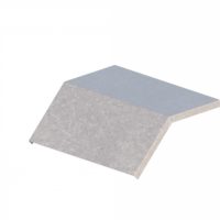 Крышка лотка углового вертикального вниз ЛМсК-45Н 300-1,0ц УТ2,5