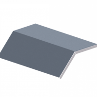 Крышка лотка углового вертикального вниз ЛМсК-45Н 400-1,0ц УТ1,5