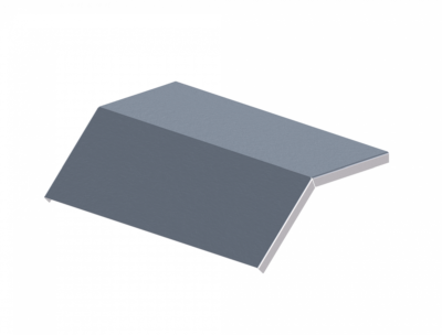 Крышка лотка углового вертикального вниз ЛМсК-45Н 500-1,5ц УТ1,5