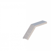 Крышка лотка углового вертикального вниз ЛМсК-45Н 50-1,5ц УТ2,5