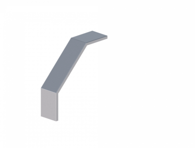 Крышка лотка углового вертикального вниз ЛМсК-90Н 100-1,0ц УТ1,5