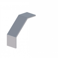 Крышка лотка углового вертикального вниз ЛМсК-90Н 150-1,0ц УТ1,5