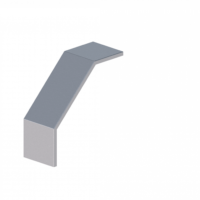 Крышка лотка углового вертикального вниз ЛМсК-90Н 150-1,5ц УТ1,5