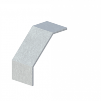 Крышка лотка углового вертикального вниз ЛМсК-90Н 200-1,2ц УТ2,5