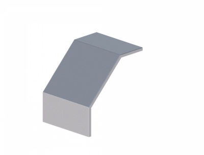 Крышка лотка углового вертикального вниз ЛМсК-90Н 300-1,2ц УТ1,5