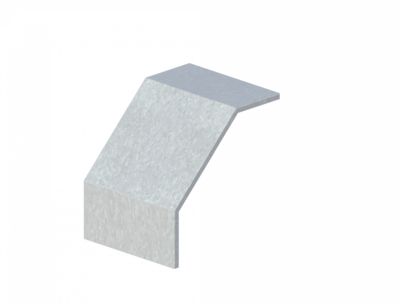 Крышка лотка углового вертикального вниз ЛМсК-90Н 300-1,2ц УТ2,5