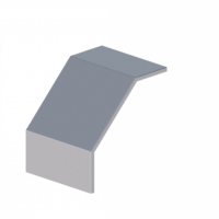 Крышка лотка углового вертикального вниз ЛМсК-90Н 300-1,5ц УТ1,5