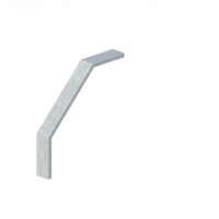 Крышка лотка углового вертикального вниз ЛМсК-90Н 50-1,0ц УТ2,5