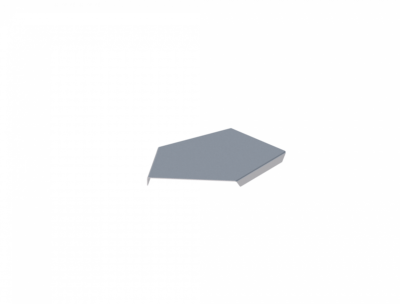 Крышка лотка углового горизонтального ЛМсК-135Г 150-1,2ц УТ1,5