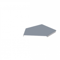 Крышка лотка углового горизонтального ЛМсК-135Г 200-1,2ц УТ1,5