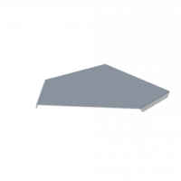 Крышка лотка углового горизонтального ЛМсК-135Г 300-1,5ц УТ1,5