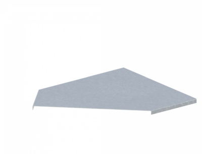 Крышка лотка углового горизонтального ЛМсК-135Г 400-0,7ц УТ2,5