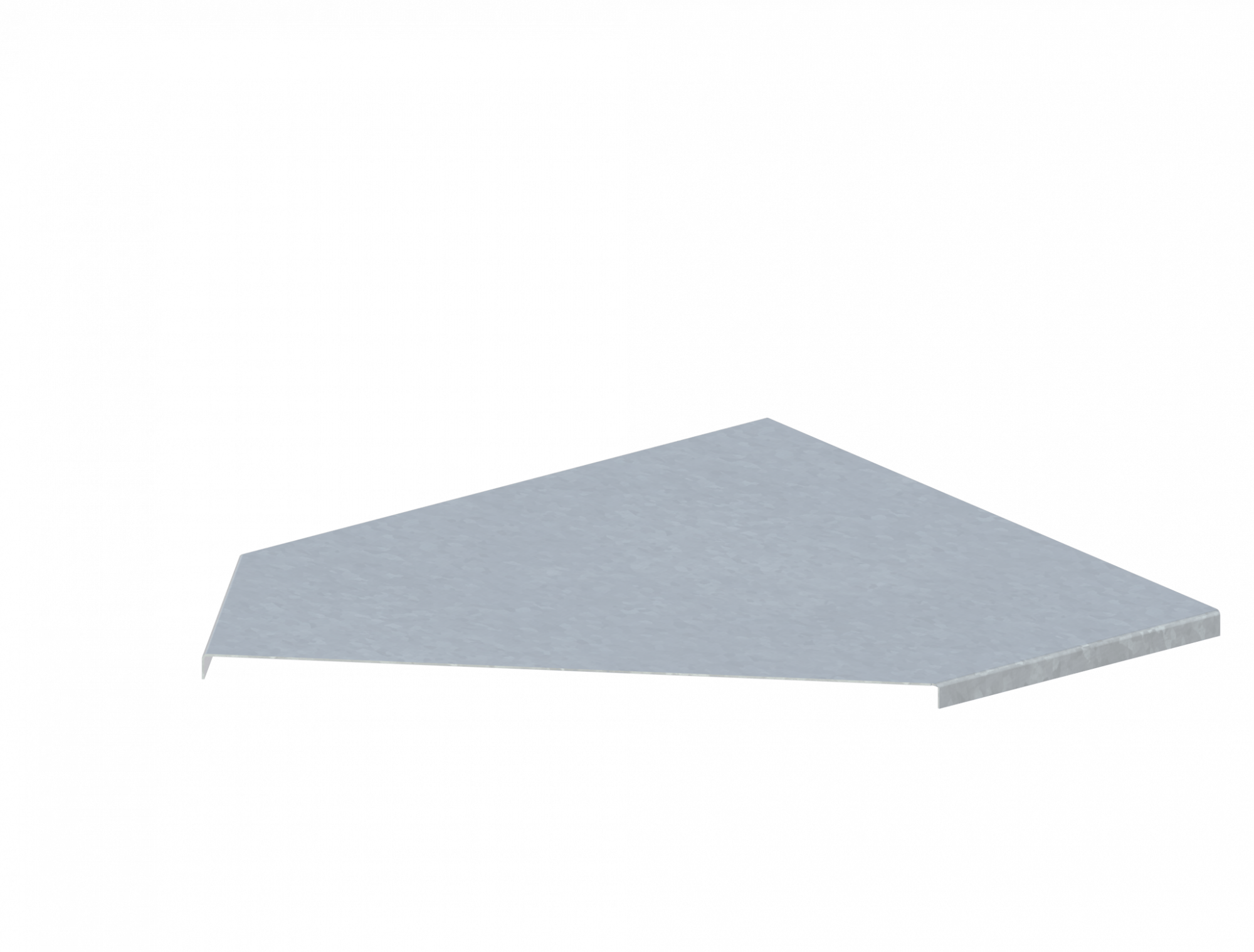 Крышка лотка углового горизонтального ЛМсК-135Г 500-1,0ц УТ2,5