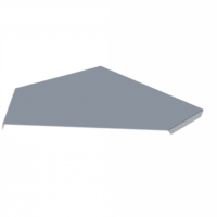 Крышка лотка углового горизонтального ЛМсК-135Г 600-1,2ц УТ1,5