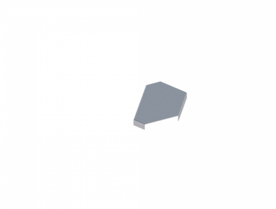 Крышка лотка углового горизонтального ЛМсК-90Г 100-1,0ц УТ1,5