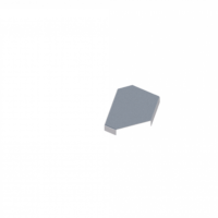 Крышка лотка углового горизонтального ЛМсК-90Г 100-1,2ц УТ1,5