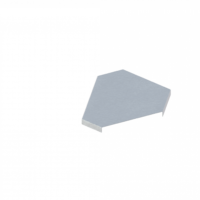 Крышка лотка углового горизонтального ЛМсК-90Г 200-0,7ц УТ2,5