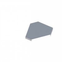 Крышка лотка углового горизонтального ЛМсК-90Г 200-1,2ц УТ1,5