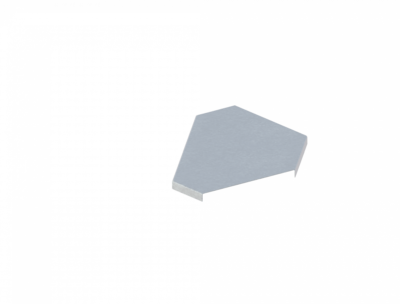 Крышка лотка углового горизонтального ЛМсК-90Г 200-1,5ц УТ2,5