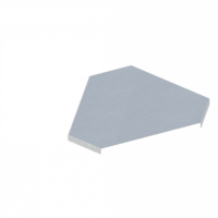 Крышка лотка углового горизонтального ЛМсК-90Г 300-1,5ц УТ2,5