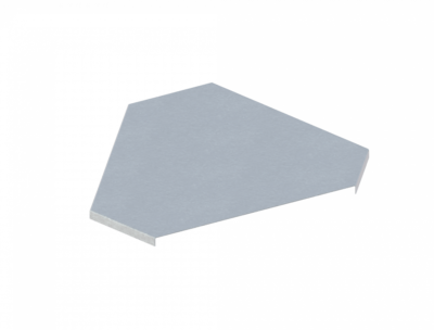 Крышка лотка углового горизонтального ЛМсК-90Г 600-1,0ц УТ2,5