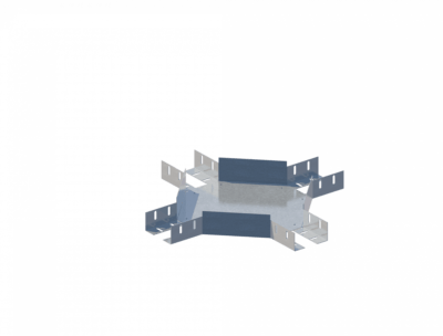 Лоток крестообразный ЛМс-К 100х50-1,5ц УТ2,5
