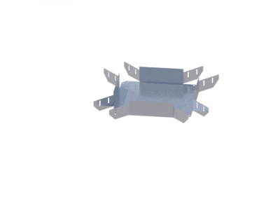 Лоток крестообразный ЛМс-К 100х80-1,2ц УТ1,5