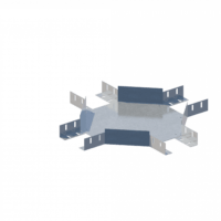 Лоток крестообразный ЛМс-К 150х100-1,0ц УТ2,5