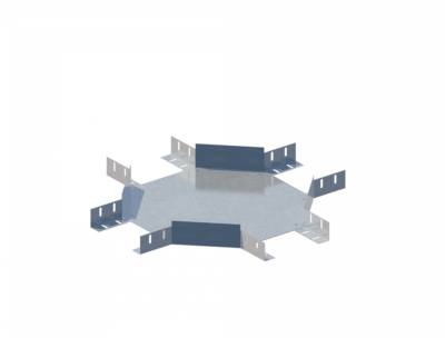 Лоток крестообразный ЛМс-К 200х100-1,2ц УТ2,5