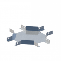 Лоток крестообразный ЛМс-К 200х150-1,0ц УТ2,5