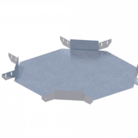 Лоток крестообразный ЛМс-К 500х50-0,7ц УТ1,5