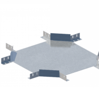 Лоток крестообразный ЛМс-К 600х50-1,2ц УТ2,5