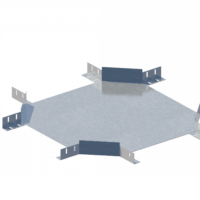 Лоток крестообразный ЛМс-К 600х80-0,7ц УТ2,5