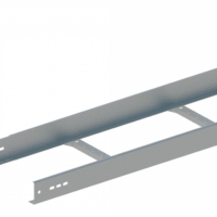 Лоток лестничный прямой НЛ30-П1,87 У3 (h=70мм, s=1,5мм)
