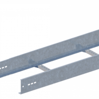 Лоток лестничный прямой НЛ30-П1,87ц УТ2,5 (h=100мм, s=1,5мм)